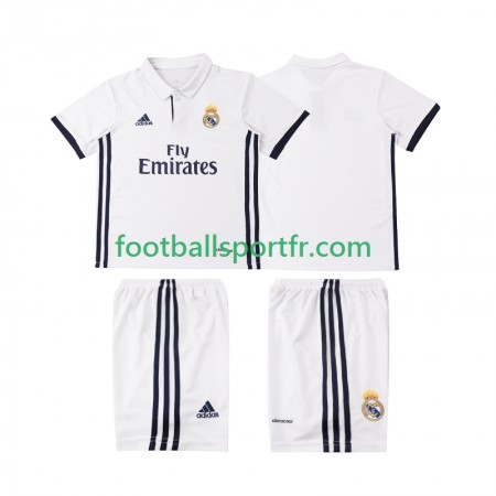 Tenue Real Madrid 2016 2017 Retro Enfant Domicile Maillot de Foot